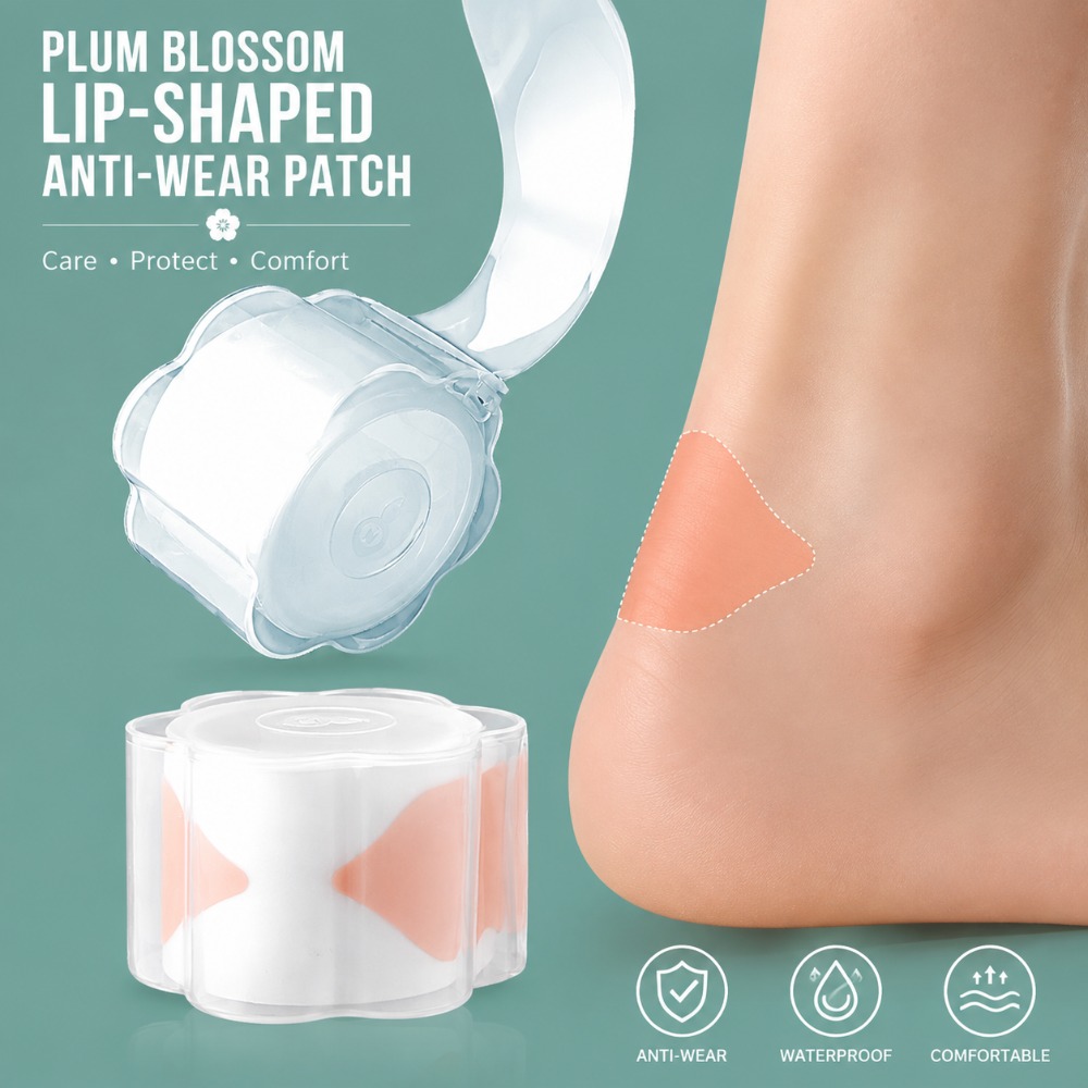 Shoe Polish Cream - 1 Box 30pcs Gel Heel Protectors,