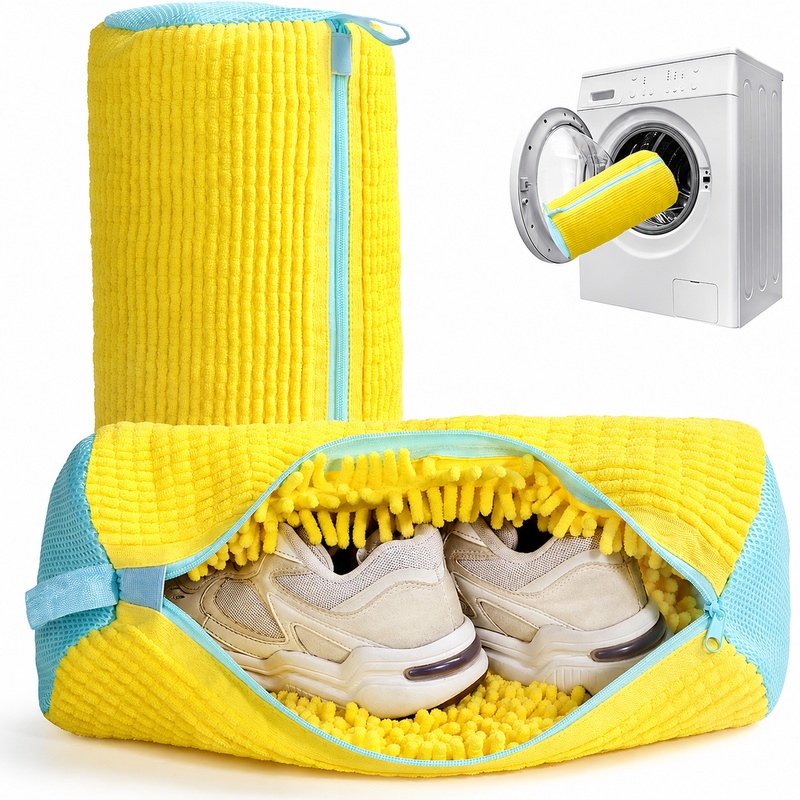 Sneakers Care - Cylindrical Shoe Washing Bag Anti Deformation