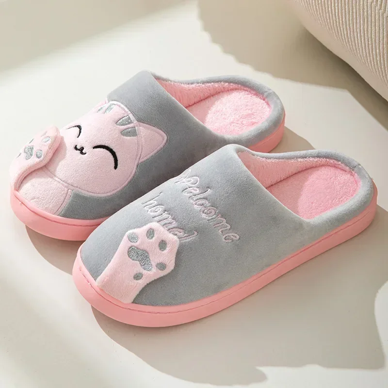 Sneaker Care Set - Home Fluffy Cat Slippers Women Winter