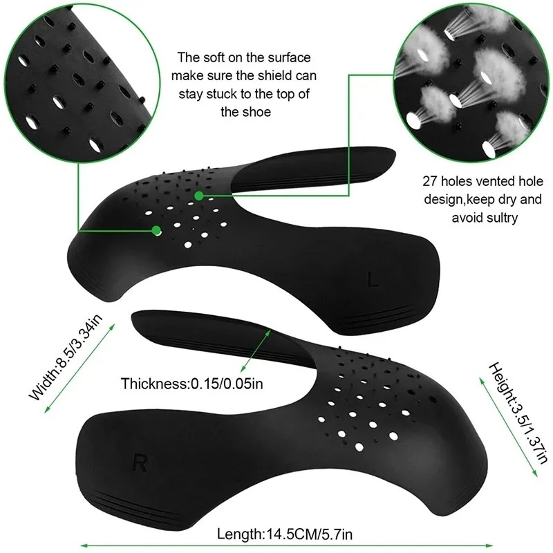 1 Pair Crease Protector Shoe A - огляд і ціна Crease Protector Toe