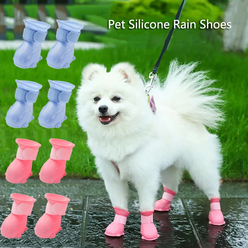 4-Piece Waterproof Dog Rain Sh - огляд і ціна Shoe Polish Cream