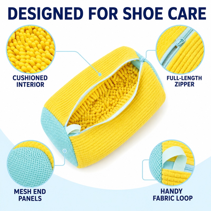 Cylindrical Shoe Washing Bag A - огляд і ціна Sneakers Care