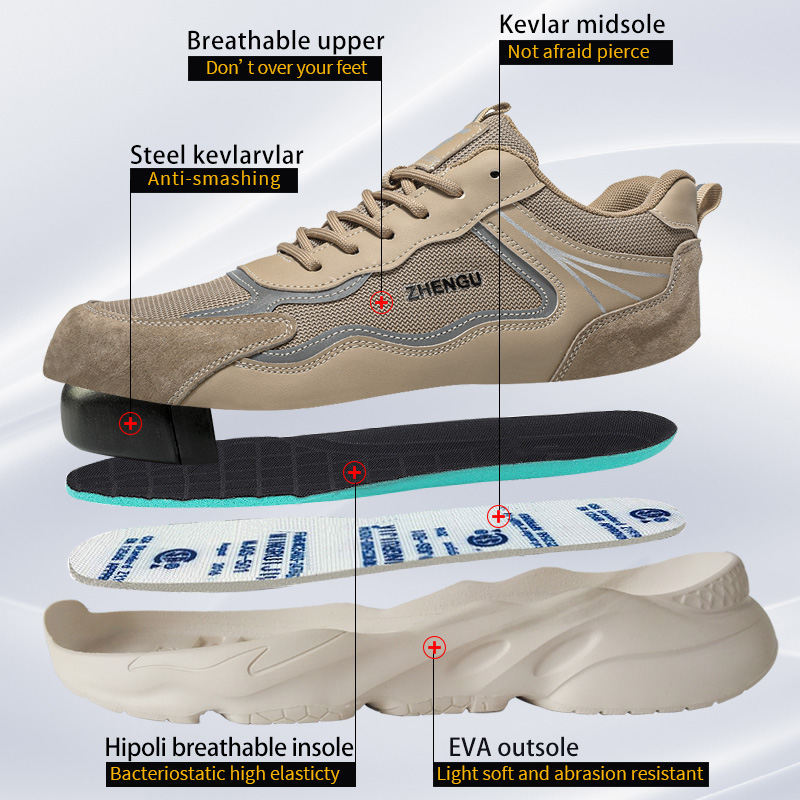 Work Sneakers For Men Safety S - огляд і ціна Sneaker Care