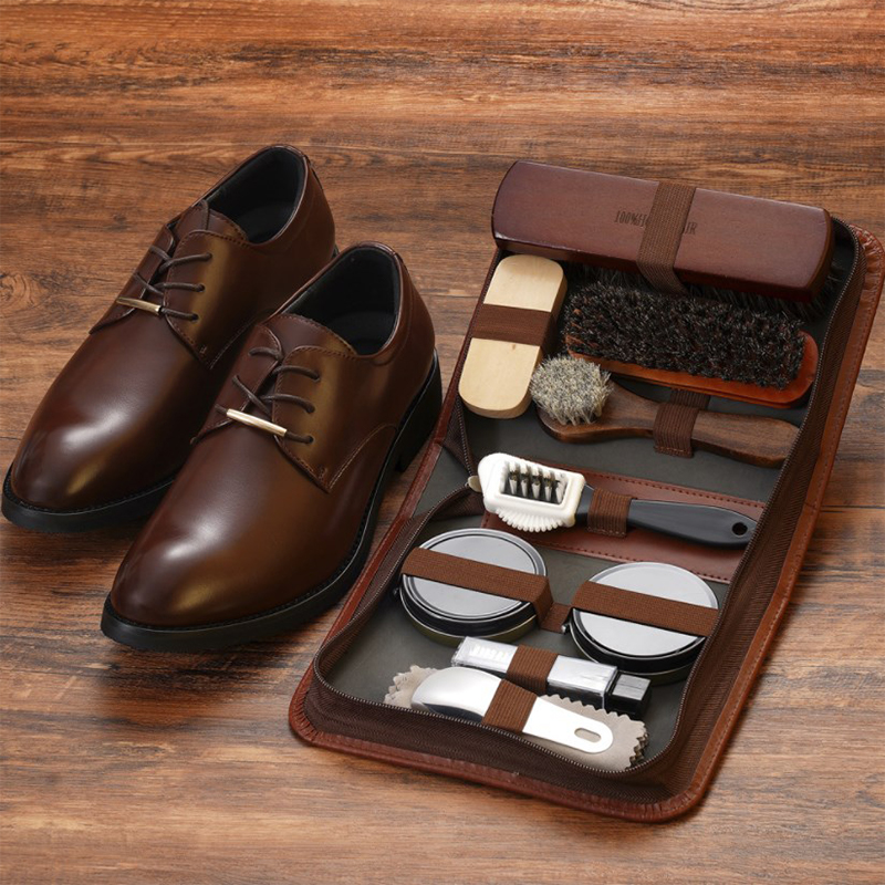 HorseHair Shoe Brush Set Leath - огляд і ціна Care For Sneaker