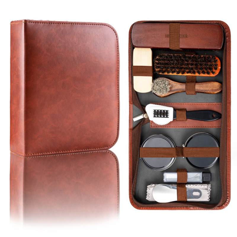 HorseHair Shoe Brush Set Leath - огляд і ціна Care For Sneaker