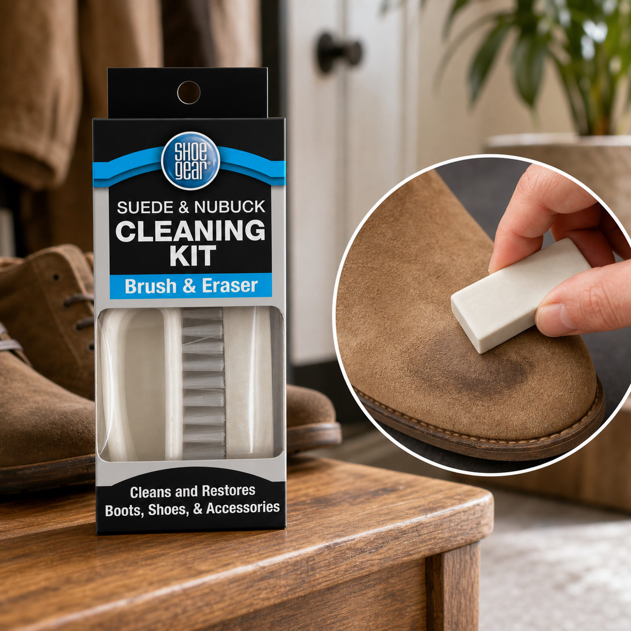Suede And Nubuck Shoe Care Kit - огляд і ціна Sneaker Care Suede