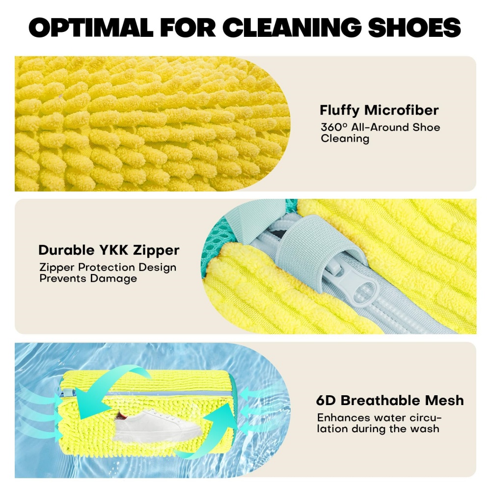 Reusable Shoe Cleaning Laundry - огляд і ціна Sneaker Cleaning Kit