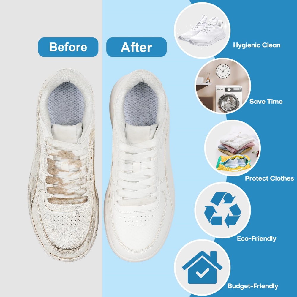 Reusable Shoe Cleaning Laundry - огляд і ціна Sneaker Cleaning Kit