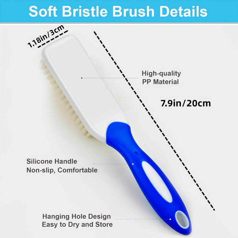 3Pcs Long Handle Ultra Soft Br - огляд і ціна Sneaker Cleaning Kit