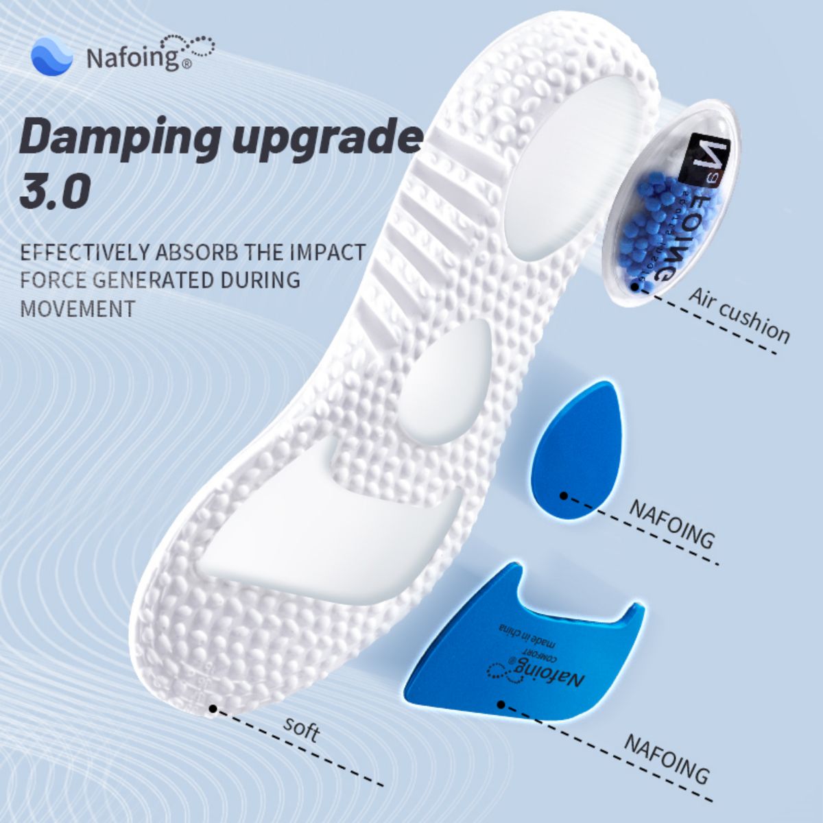 1Pair Upgrade Sports Shock Abs - огляд і ціна Care For Sneaker