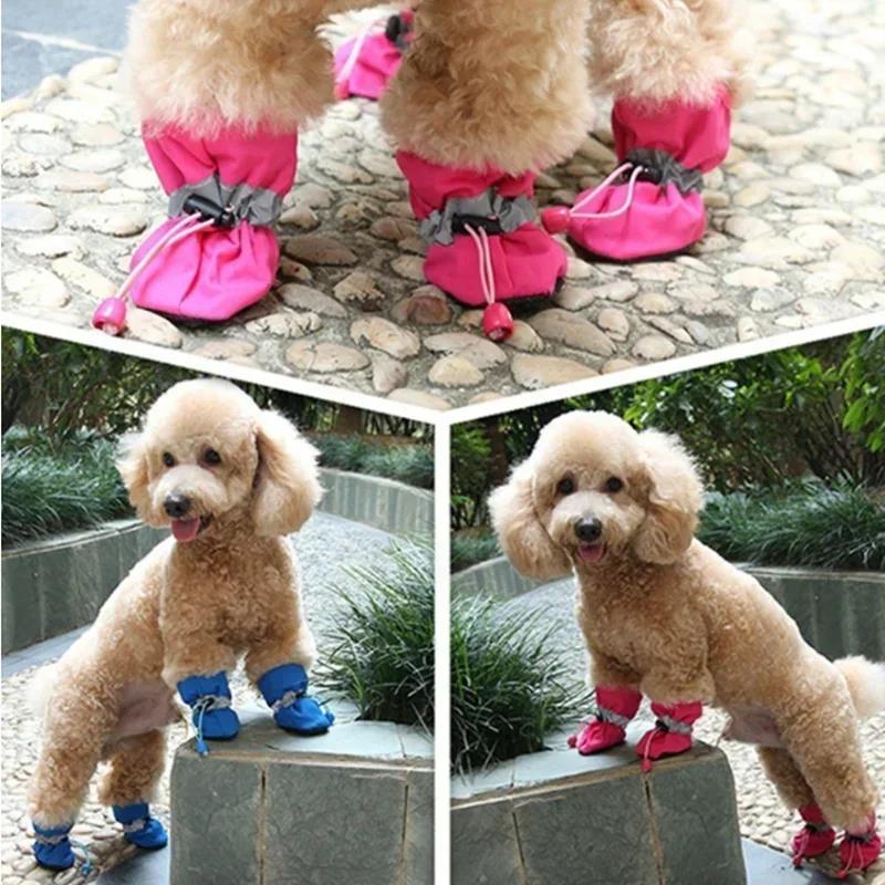 New 4pcs Puppy Dog Pet Booties - огляд і ціна Shoe Polish Cream