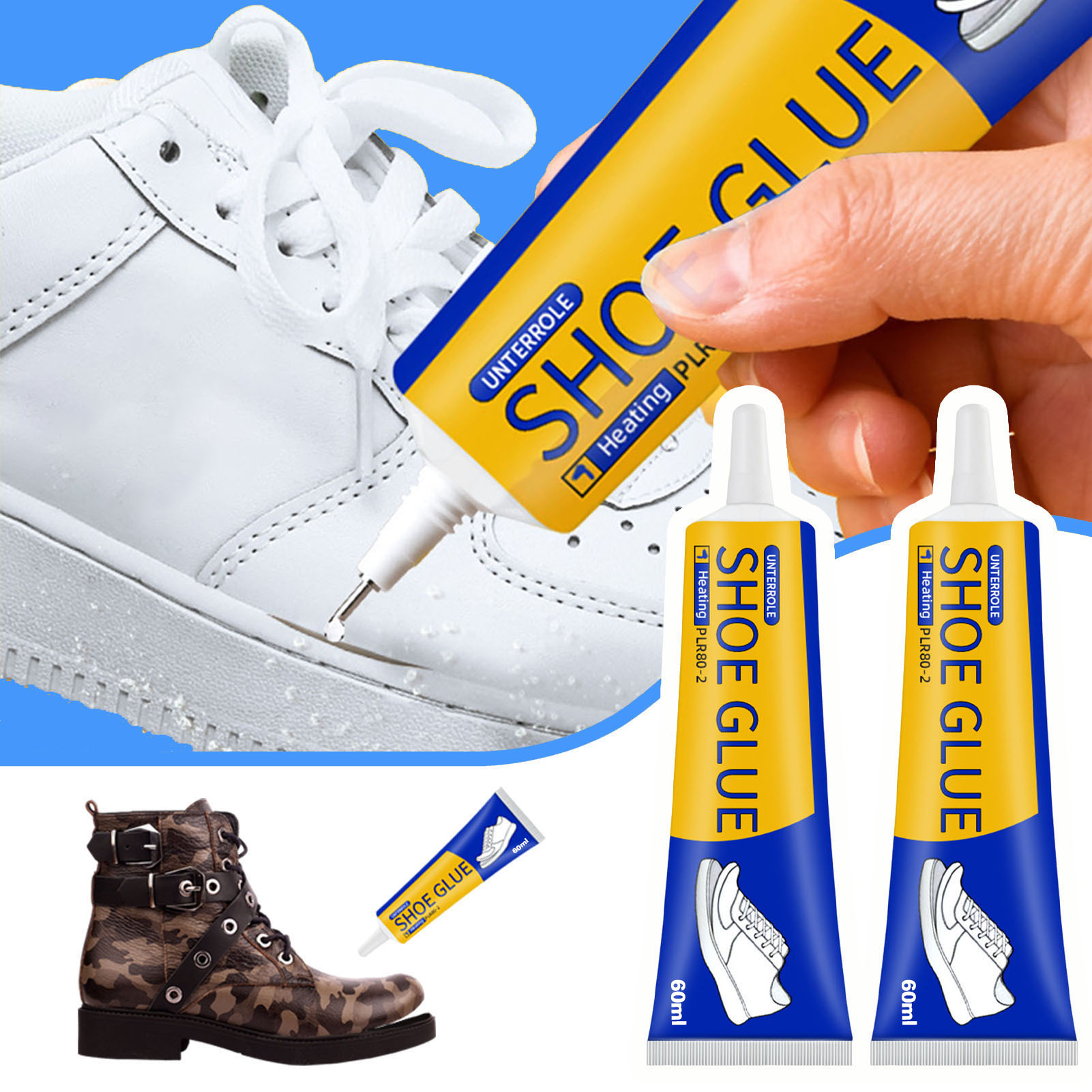 1/2/3pcs 60ml Strong Shoe Adhe - огляд і ціна Care For Sneaker