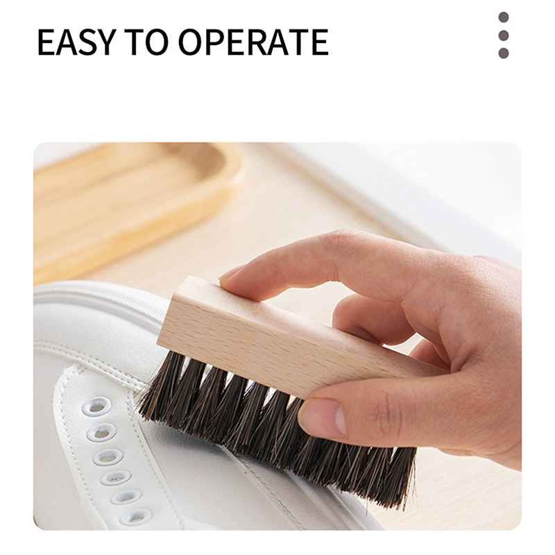 Useful Wood Handle Shoe Brush  - огляд і ціна Sneaker Care