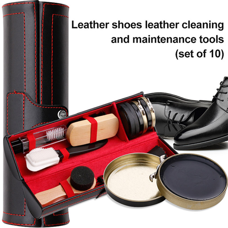 1 Set Leather Shoes Polish Set - огляд і ціна Sneaker Care Set